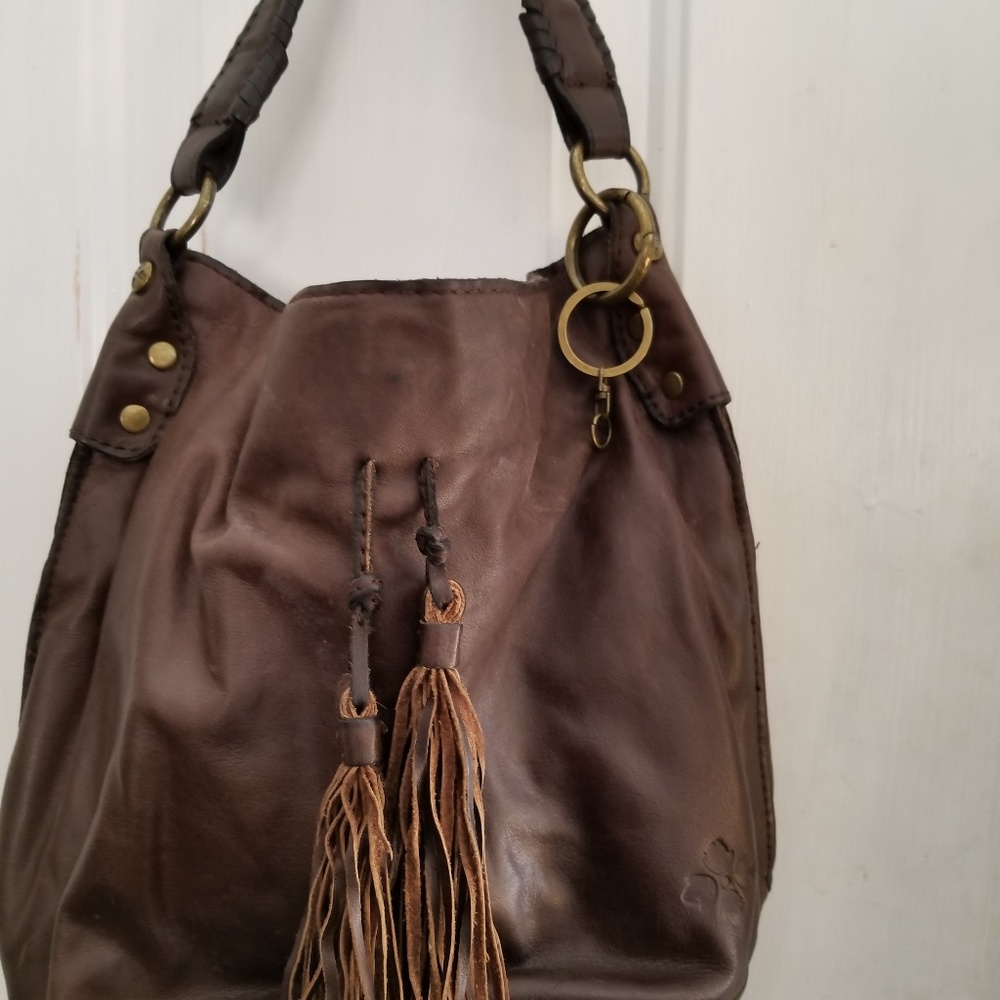 Patricia Nash hobo bag all leather